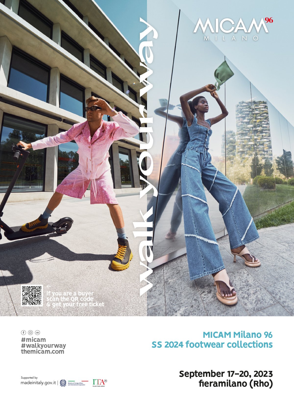 “WALK YOUR WAY”: individuality and personality at the heart of the new MICAM campaign