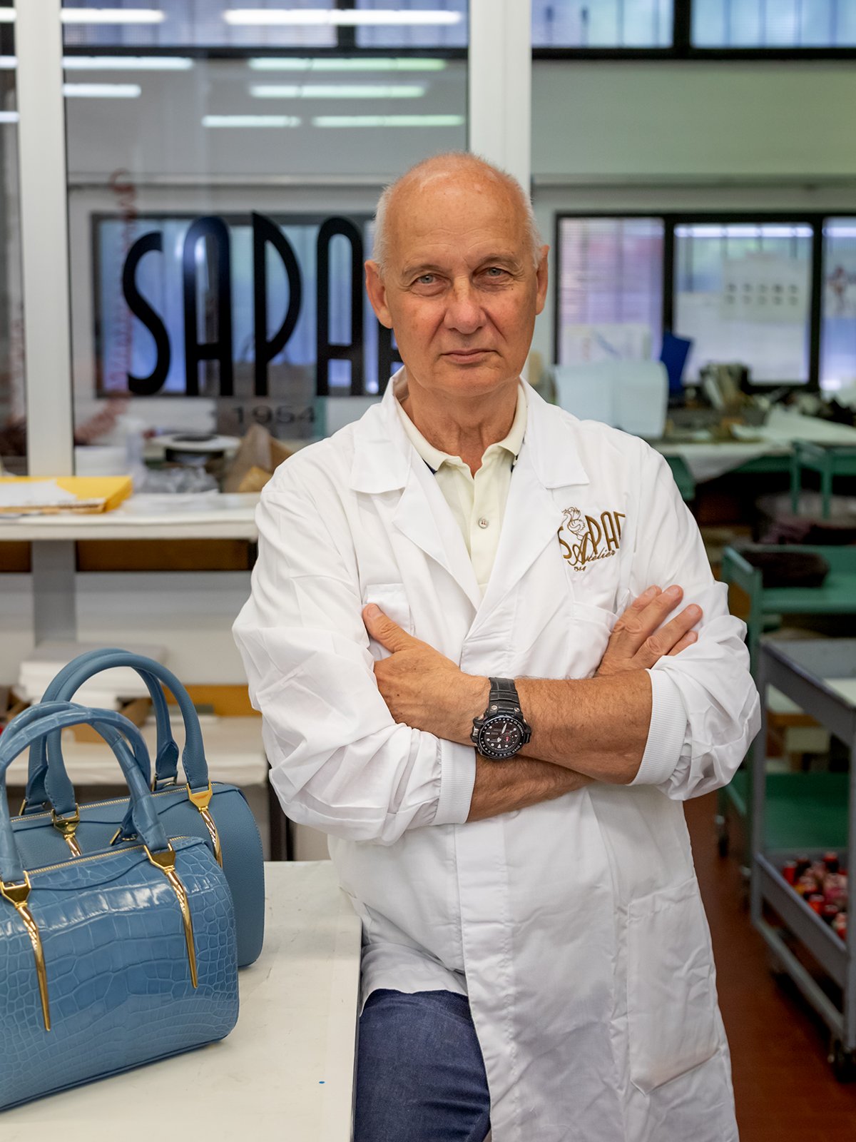 A leather entrepreneur's perspective: Andrea Calistri of Sapaf